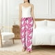 thumbnail image 4 of Balery Cute Poodle Dog Pantalones de pijama para mujer, pijamas ultraligeros, pantalones de estar por casa-Medium, 4 of 6