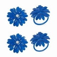 thumbnail image 4 of Classy R Us LLC Flower Napkin Rings Set of 4 with Pearl White, 4 of 4