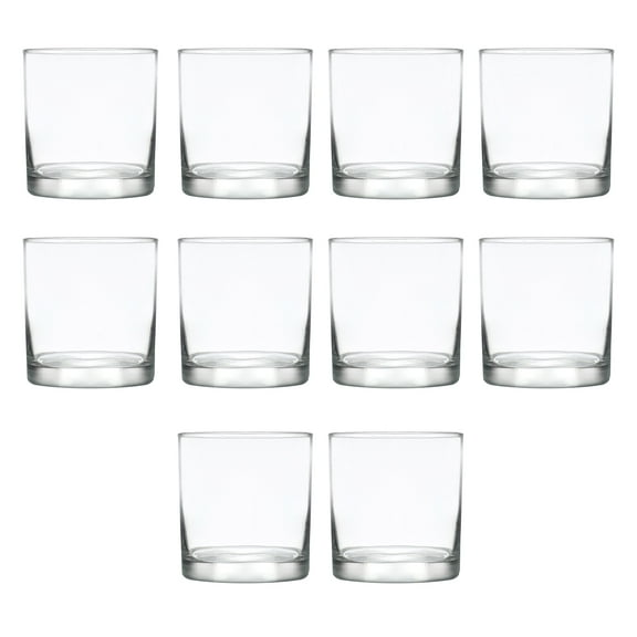 11 oz. ARC Aristocrat Rocks Glasses- 10 Pack-Clear