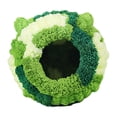 thumbnail image 4 of Nido de pájaro para jaula de invierno cálido lindo lavable cobertizo para acurrucarse cabaña suave franela para Verde, 4 of 9