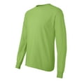 thumbnail image 2 of Hanes Men's and Big Men's Authentic Long Sleeve Tee, up to Size 3XL, 2 of 5
