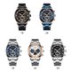thumbnail image 5 of CURREN 8355M Reloj de cuarzo para hombre con correa de acero inoxidable, multifunción de moda, 5 of 8