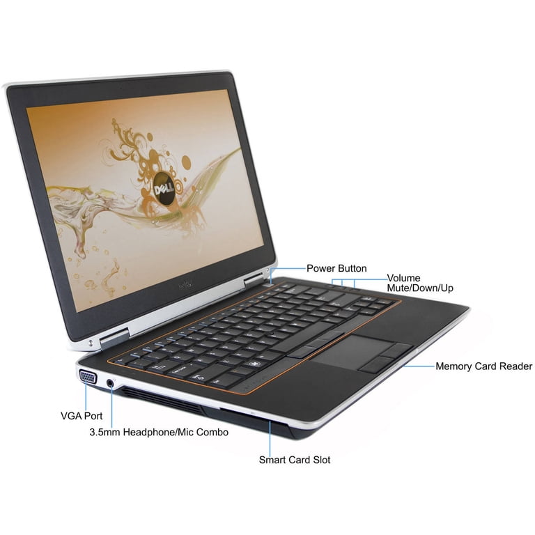 Restored Dell Black 13.3