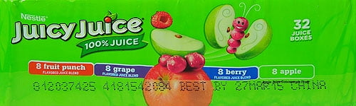 Nestle Juicy Juice  100% Juice, 32 ea