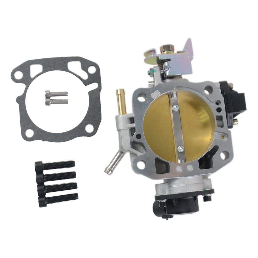 GELUOXI 70mm Throttle Body w/Calibrated TPS Sensor for Honda Civic B D H F Series 309-05-1050
