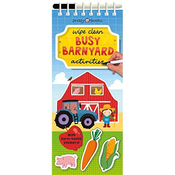 Wipe Clean Activities: Busy Barnyard (Wipe Clean Activity Books)