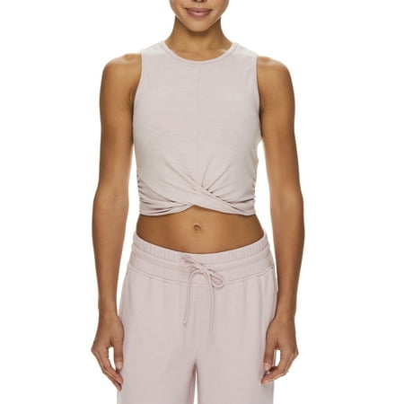 Avia Women's Athleisure Meet Me At The Barre Twisted Crop (Best Way To Wear Crop Tops)