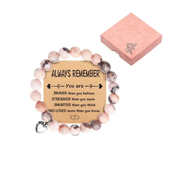 Kicpot Anxiety Bracelet, Crystal Bracelet, Gemstone Bracelets, Mothers Day Gifts for Mum Wife Daughter Women