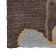 thumbnail image 3 of Rugsotic Carpets Hand Tufted Wool Eco-Friendly Area Rugs - 6'x6', Square, Brown, Modern Contemporary Design, High Pile Handmade Anti Skid Rugs for Living Room, Bed Room (K00518), 3 of 7
