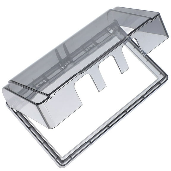 OUNONA Switch Socket Cover for Bathroom Wall Panel Cover Practical Splash-Proof Designed Outlet Box Modern Style Waterproof Plug Protector