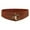 brown, variant on Lisingtool belt Women's Fashion Wild Wide Waistband Elastic Stretch Dress Waist Belt Buckle Band Blue One Size