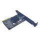 thumbnail image 1 of USB3.2 Gen2x2 20Gbps Pci-e 4x USB C Tarjeta de expansión Reemplazo 3.0 Adaptador Medida duradera 5.9x3.3x1.2 pulgadas Negro Profesional Hugo Tarjeta de expansion, 1 of 7