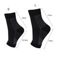 thumbnail image 6 of Dengjunhu Sports Socks Moisture-wicking Fabric Sweat Absorption Ankle Protection Anti-fatigue Compression Socks Foot Fitness Supply, 6 of 7