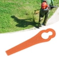 thumbnail image 1 of Lawn Mower Blades, Trimmer Blade Lightweight 100Pcs Convenient 11x7mm Hole Diameter  For Garden, 1 of 8