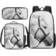 thumbnail image 1 of School Supplies Horse Pattern School Set Backpack Small Lunch Box, 1 of 5