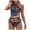 Brick Red, variant on Tankini Bathing Suits for Women American Flag Suit Red White and Blue Swimsuit 4Th of July 2 Piece Bikini Top (Hot Pink, XL)