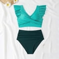 thumbnail image 4 of XIYON Bikini Sets For Women Two Piece Tankini Swimwear With High Waisted Bikini Bottoms And Supportive For Beach Pool Party Summer Beach Vacation Bathing Suits, 4 of 5