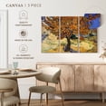 thumbnail image 5 of Elephant Stock The Mulberry Tree Wall Art - Horizontal Multi Panel Canvas - Living Room Wall Decor - Floral And Botanical Multi Panel - Blue And Orange Decor By Vincent Van Gogh - 38" x 24", 5 of 8