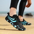 thumbnail image 2 of Chaussures de Sports Nautiques d'Extérieur Légères en Maille à Séchage Rapide à Enfiler à Bout Rond Plates Confort Espadrilles pour Femmes pour Plage Randonnée Aventures, 2 of 8