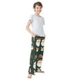 thumbnail image 3 of FORMRS Kids Pajama Pants with Pockets Size 6-8Y Boys Lounge Sleep Bottoms, Whimsical Christmas, 3 of 8