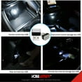thumbnail image 6 of ICBEAMER 1pc White Universal USB Interface Plug-In Miniature Night light LED Car Interior Trunk Ambient Atmosphere, 6 of 9