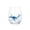 3# Flying Fish, variant on 4.3 x 3.3 in Artistic Ocean Life Glass Cup, Clear 2D Marine Design Drinking Glass for Water, Juice, Wine, Desk Display, Coastal Home Decor & Gift, 1Pc