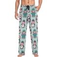 thumbnail image 4 of GZHJMY Penguin Pajama Pants for Men, Lounge Pants Lightweight Men Pajama Bottoms with Drawstring Pockets, Christmas New Year Birthday Gifts, Small, 4 of 6