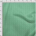thumbnail image 4 of oneOone Cotton Cambric Green Fabric Damask Sewing Craft Projects Fabric Prints By Yard 42 Inch Wide, 4 of 4