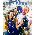 thumbnail image 2 of YANSION 50th Birthday Decorations Navy Blue and Silver Balloons Happy Birthday Banner Backdrop, 2 of 8