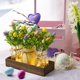thumbnail image 5 of Centro de mesa de Pascua DUOER con bandeja de madera y luz LED, 5 of 7