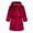 R253-Wine, variant on NOLDARES Boys Fleece Robe Girls Hooded Bathrobe Toddlers Soft Fuzzy Robe for Kids,Wine,3-4 Y