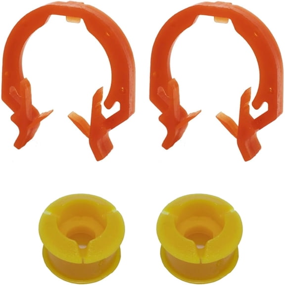 4pcs Shifter Selector Lever Cable Linkage Bushing Retainer Clips for Jeep Wrangler JK 2007-2018