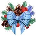 thumbnail image 1 of 5D DIY Con Forma Especial Parcial Lazos Navideños 30x30cm, 1 of 9