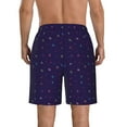 thumbnail image 3 of Kll Mathematical Symbols Men'S Casual Summer Beach Shorts Hawaiian Shorts With Pockets-X-Large, 3 of 9