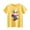 Yellow, variant on YTDSCS 1-8T Girls Short Sleeve T-Shirts for Baby Kids TShirts Cotton Fashion T-Shirt Tops Cartoon Crewneck T