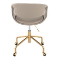 thumbnail image 6 of LumiSource Curvo Upholstered 4-Star Task Chair, 6 of 8
