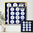 thumbnail image 4 of Designart 'Zodiac Diagram & Signs On Blue' Modern Framed Art Print, 4 of 4