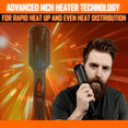 thumbnail image 3 of Tame the Wild Pro Beard Straightener for Men - Anti-Scald Beard Straightening Comb - Heated Hair Straightener for Men, 3 of 6