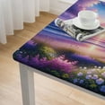 thumbnail image 5 of WYYP Beach Sunset/Sunrise Square Tablecloth Full Width Single-Sided Printing 100% Polyester Fiber 40*40, 5 of 8