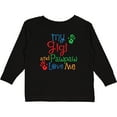 thumbnail image 3 of Inktastic My Gigi and Pawpaw Love Me Boys or Girls Long Sleeve Toddler T-Shirt, 3 of 5