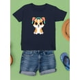 thumbnail image 3 of Corgi With Headsets T-Shirt Juniors -Image by Shutterstock,  Medium, 3 of 4