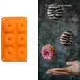 thumbnail image 2 of 6 Doughnut Silicone Mold Diy Round Cake Angel Circle Biscuit Muffin Mold Donut, 2 of 5