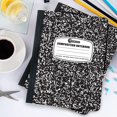 thumbnail image 6 of Rosmonde Composition Notebooks College Ruled 12 Pack, 200 Pages (100 Sheets), 9-3/4 x 7-1/2", Black Marble Composition Notebook, School Supplies for College Students, Composition Books, Notebooks, 6 of 8