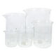 thumbnail image 5 of EeaseMX 5 vasos medidores de vidrio transparentes para laboratorio., 5 of 7