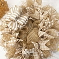 thumbnail image 3 of Ribbli Polka Dot Wired Ribbon, 2-1/2 Inch x 10 Yard, Dots Burlap Ribbon for Craft, Wreath,Christmas Tree Decoration, Outdoor Decoration, 3 of 5