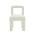 thumbnail image 2 of Maklaine Modern Contemporary Hazel Cream Boucle Dining Chair, 2 of 7
