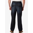 thumbnail image 4 of KingSize Men's Big & Tall Relaxed Fit Cargo Denim Look Sweatpants, 4 of 6