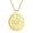 Gold, variant on Tetragrammaton First Symbol Pendant Pentagram Talisman Stainless Steel Simple Charm Jewelry