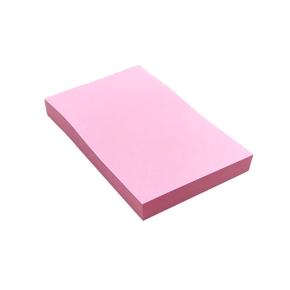 Large Sticky Notes,100 Sheets Tearable Reminder Note for Office Desk & Household Message Recording | 3x2 Inch Colorful Note Pads | to Do Lists,Pink