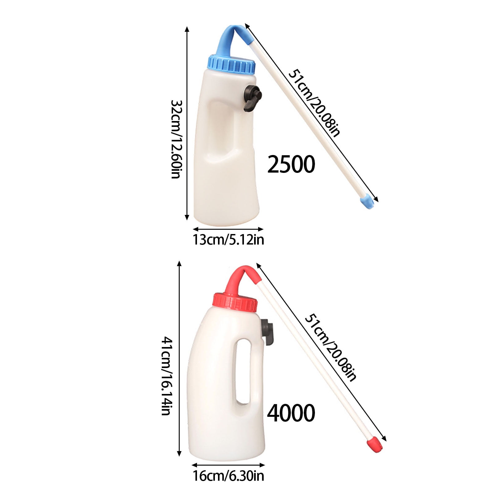 Thickened Handle Calfs Milk Dispenser Reusable Plastic Farm Feeders Farm Calfs Care Essential